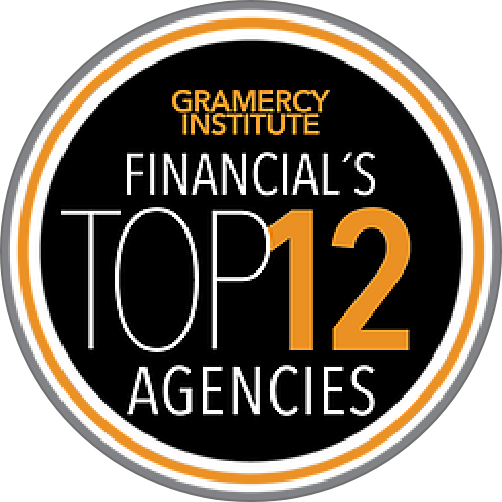Top 12 Agencies award logo
