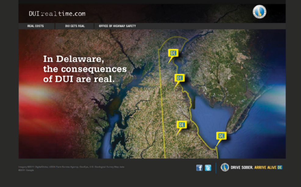 DUI Realtime map