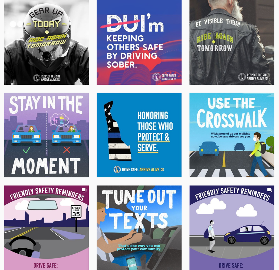 Delaware Office Of Highway Safety Integrated Brand Approach Deardorff